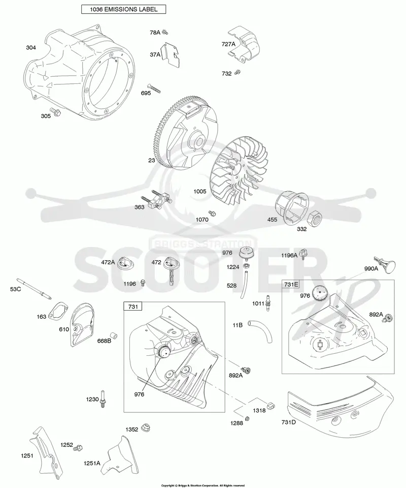 Blower Housing/Shrouds, Flywheel