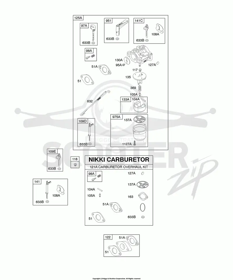 Carburetor, Kit - Carburetor Overhaul