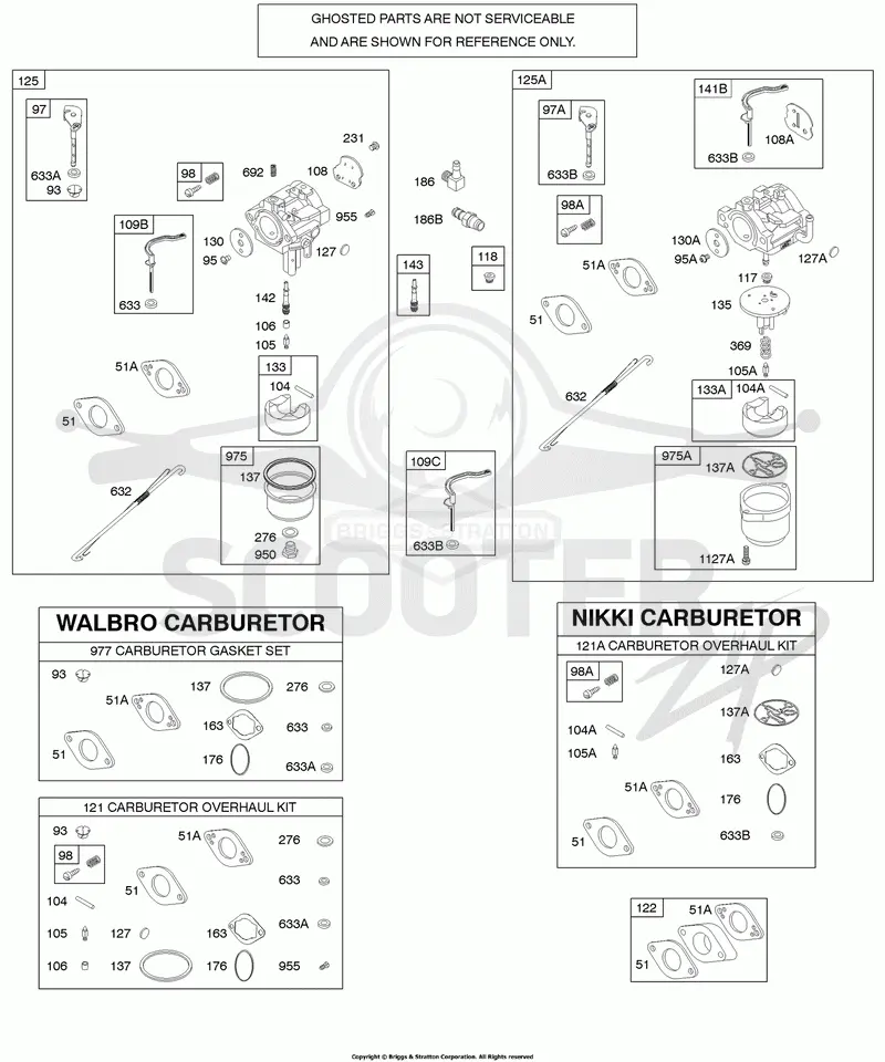 Carburetor, Kit - Carburetor Overhaul