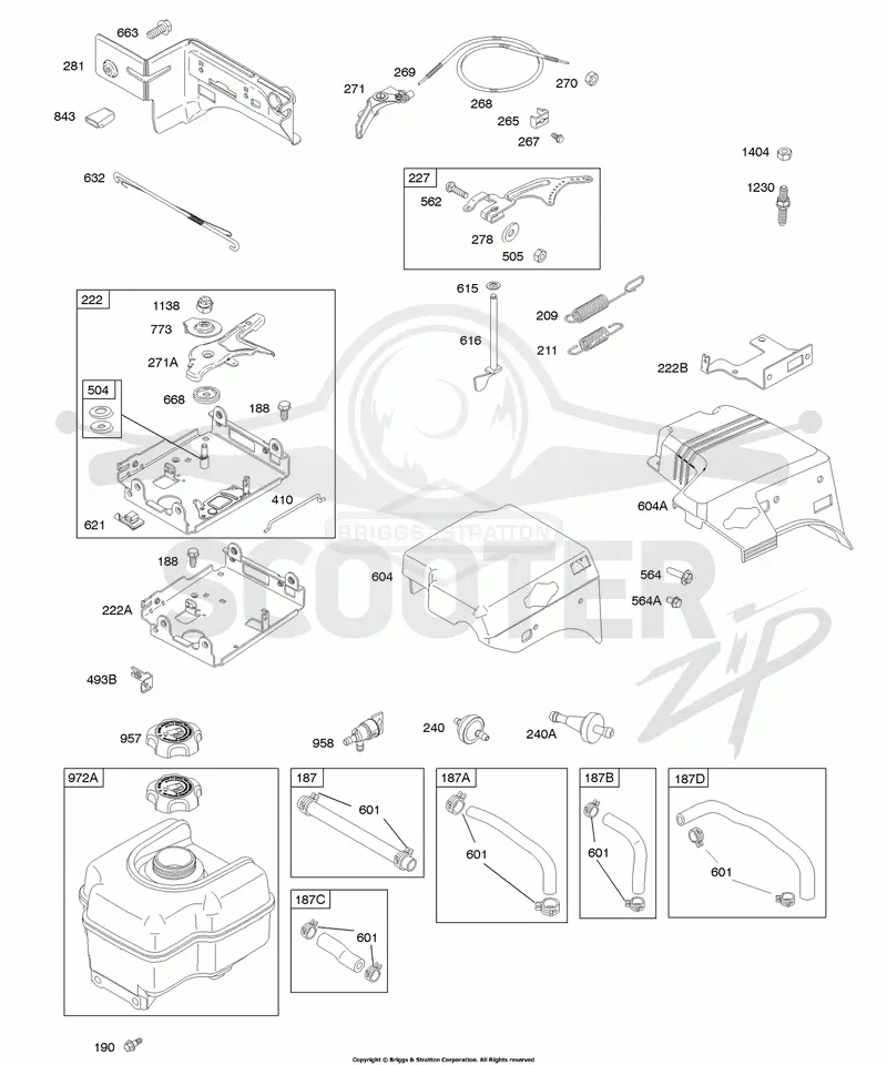 Controls, Fuel Supply, Governor Spring