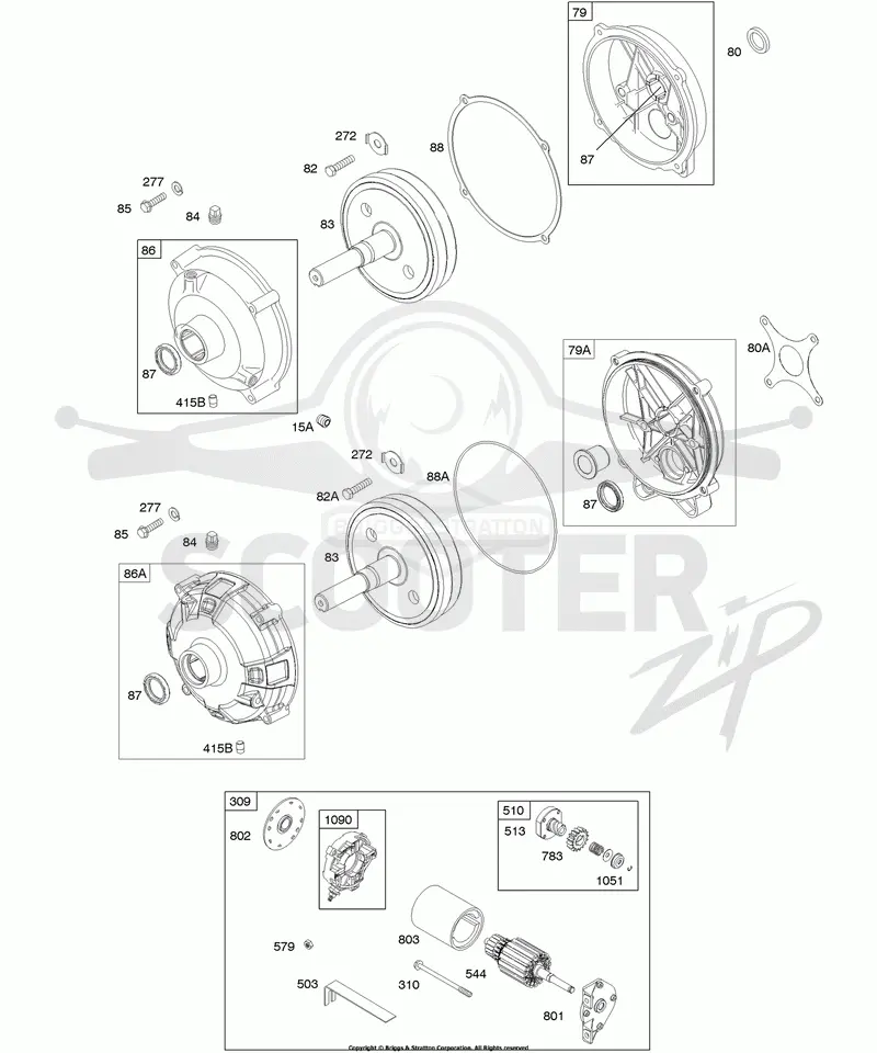 Electric Starter, Gear Reducer