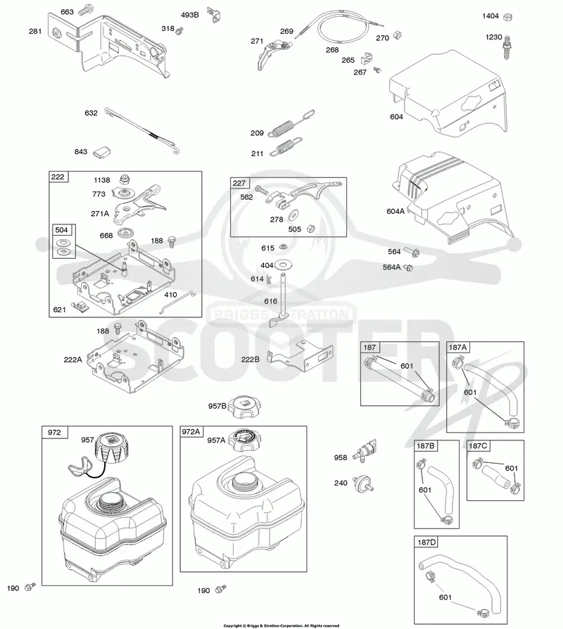 Controls, Fuel Supply, Governor Spring