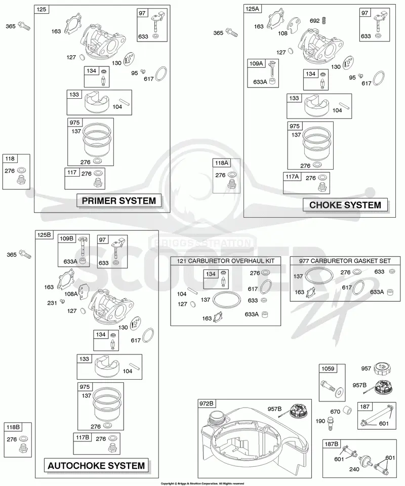 Carburetor, Fuel Supply