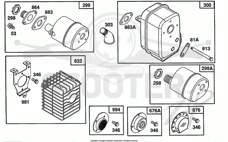 Mufflers,Deflectors & Guards
