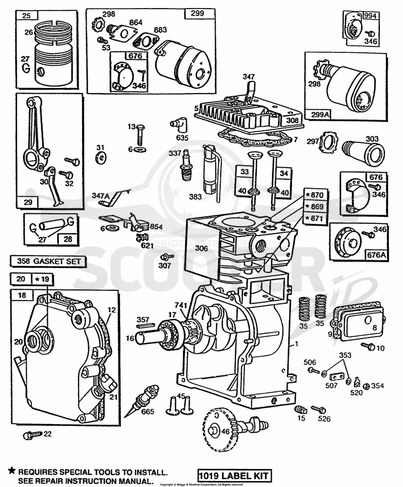 Cylinder,Crankcase,Cyl. Head