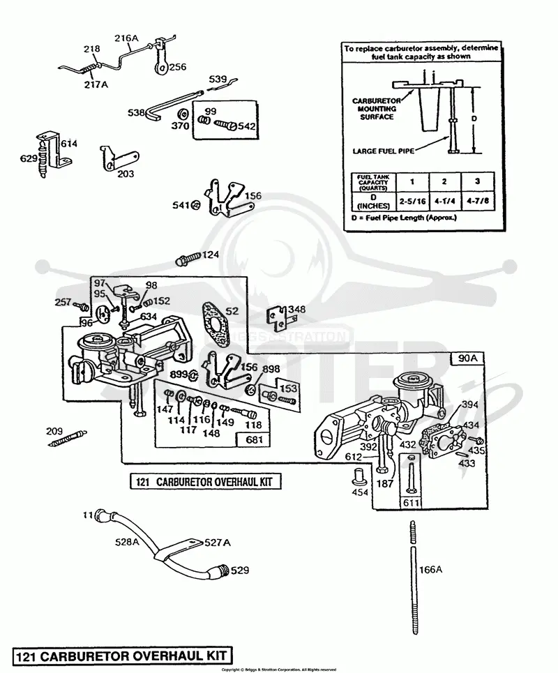 Pull Choke Carburetor