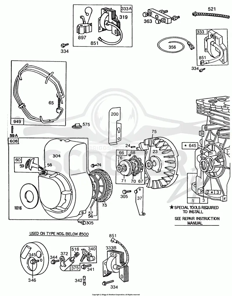 Blower Hsg,Rewind,Electrical