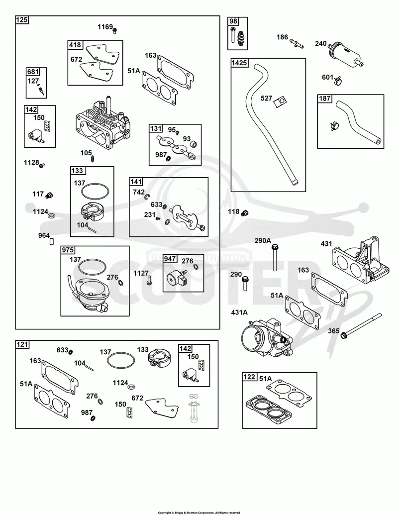 Carburetor and Fuel Supply Group