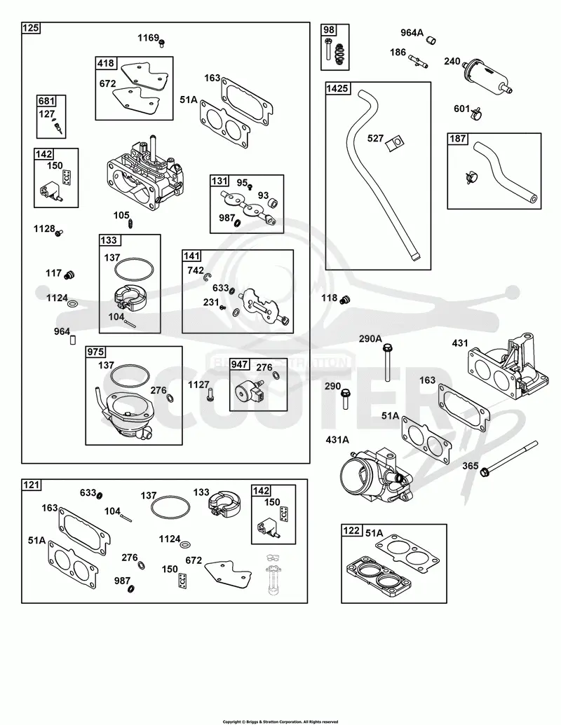 Carburetor and Fuel Supply Group