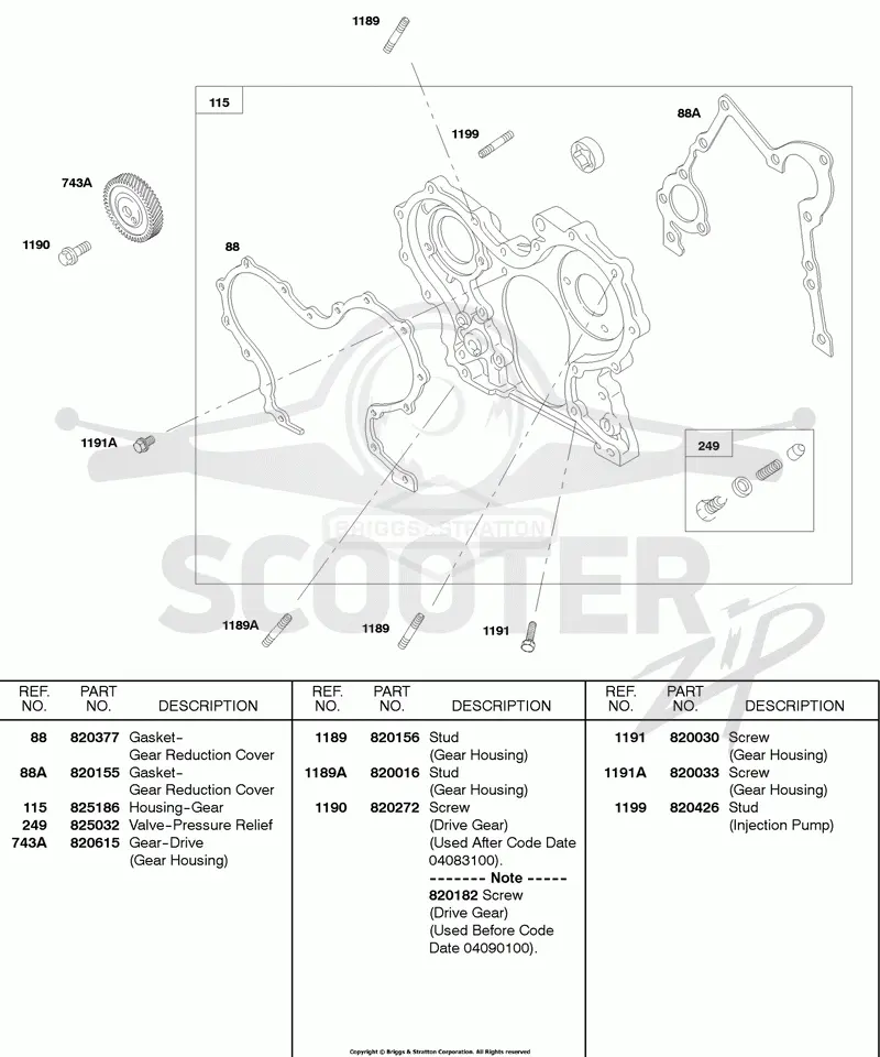 Gear Housing