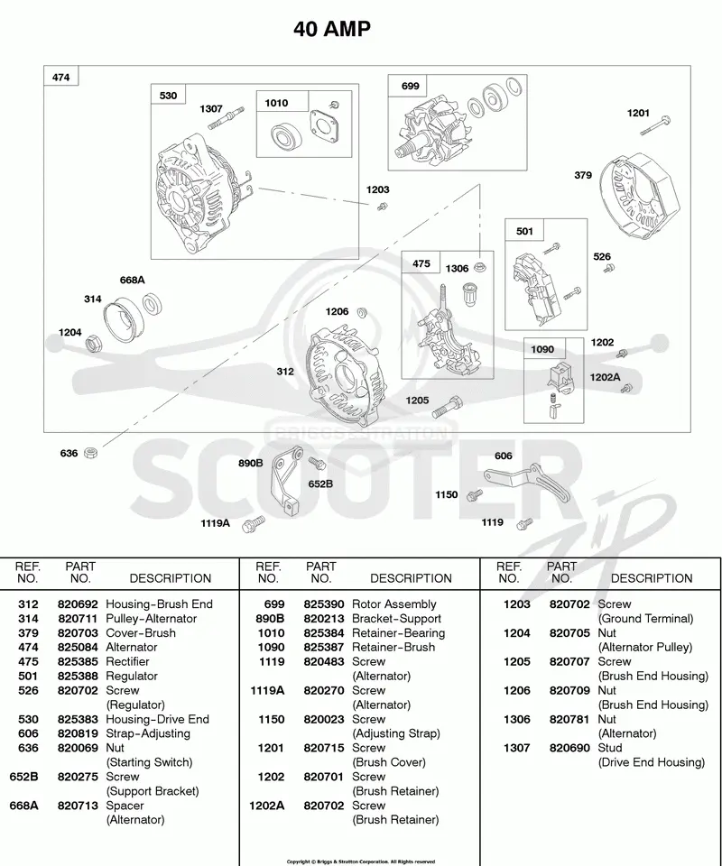 Alternator 40 AMP