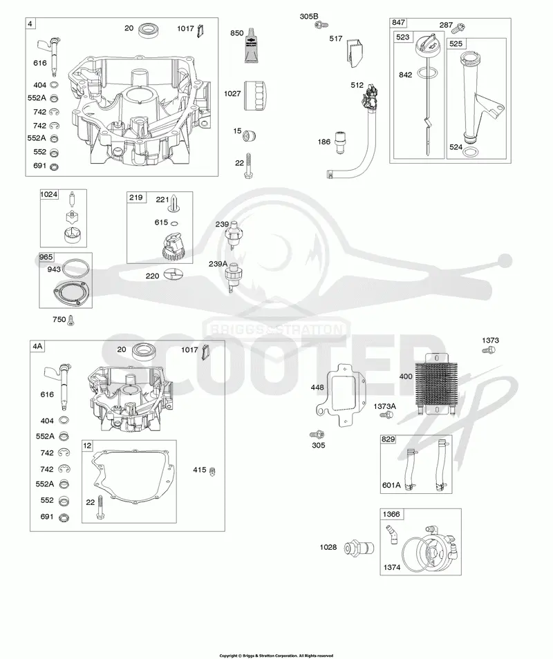 Engine Sump, Lubrication, Oil Cooler
