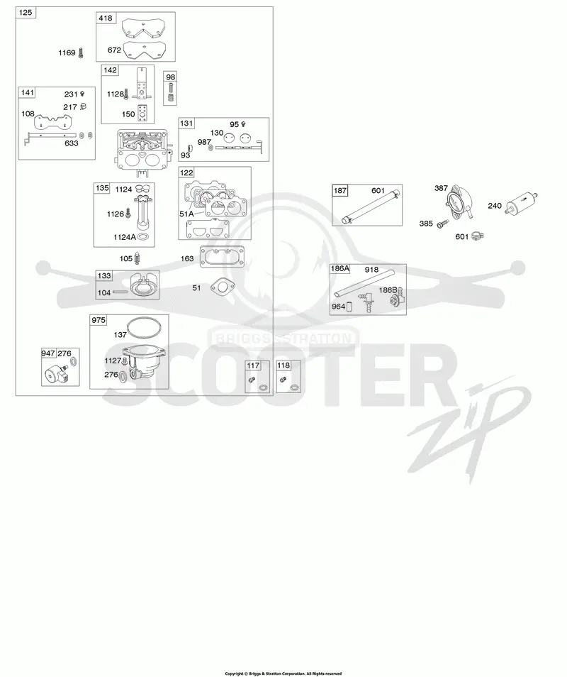 Carburetor, Fuel Supply