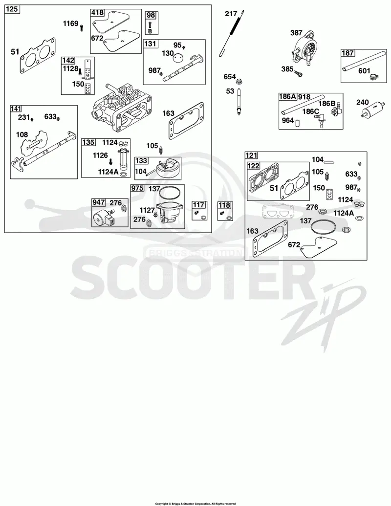 Carburetor, Fuel Supply