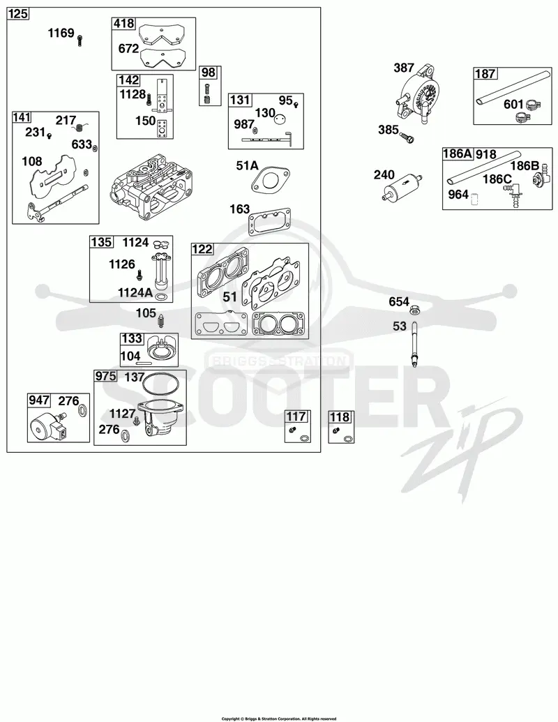 Carburetor, Fuel Supply
