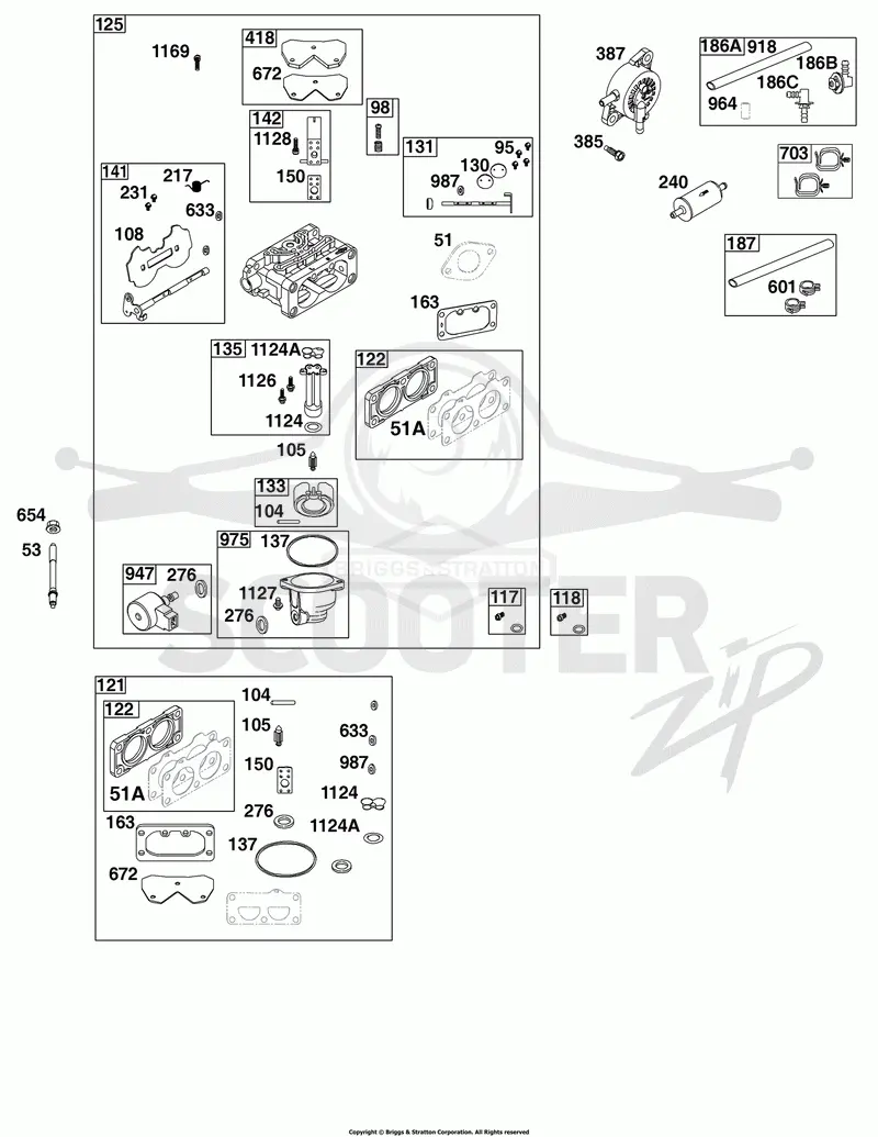 Carburetor and Fuel Supply Group