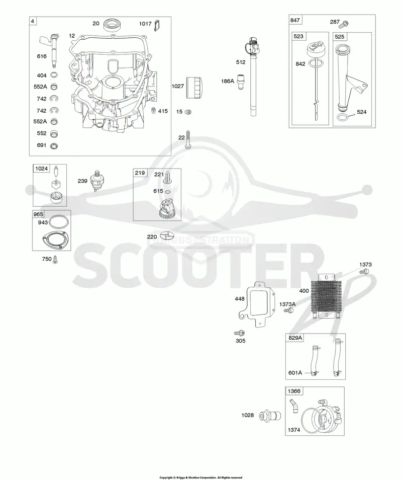 Engine Sump, Lubrication, Oil Cooler