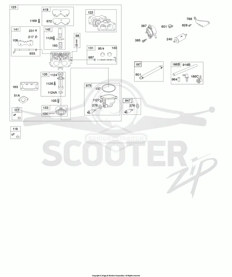 Carburetor, Fuel Supply