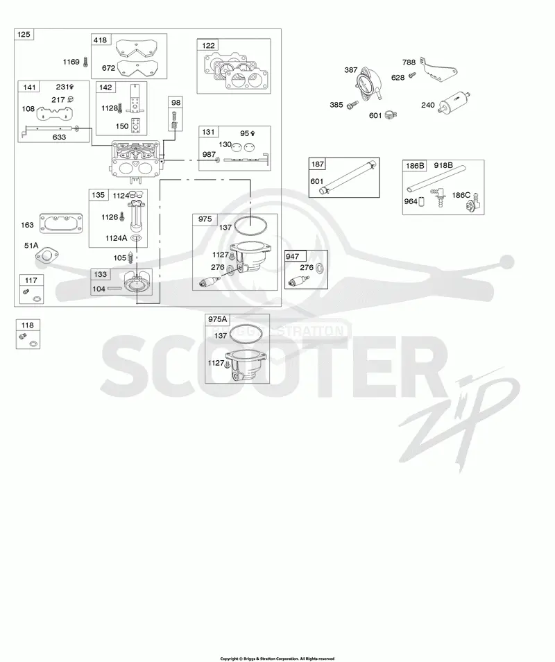Carburetor, Fuel Supply