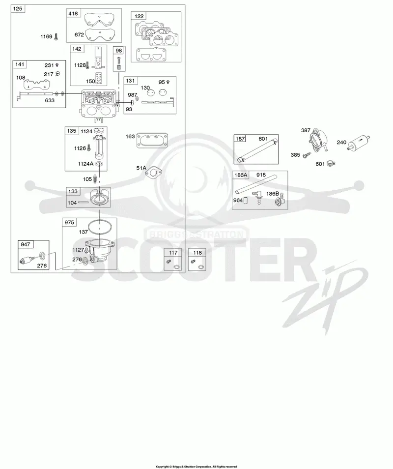 Carburetor, Fuel Supply