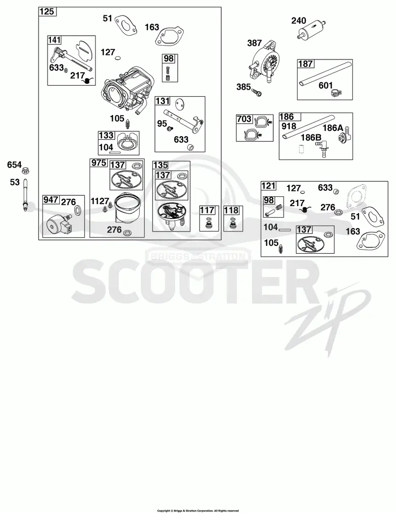 Carburetor and Fuel Supply Group