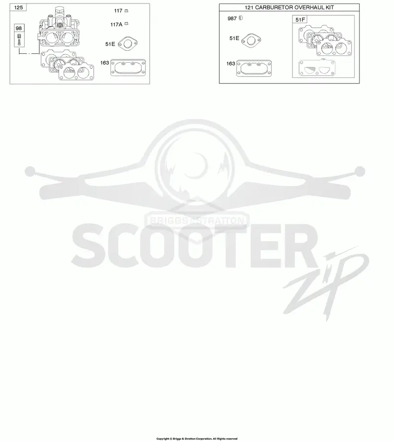 Carburetor, Kit-Carburetor Overhaul