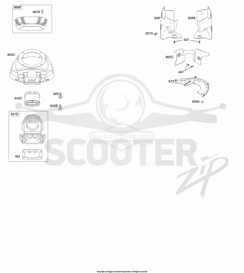 Air Cleaner, Blower Housing