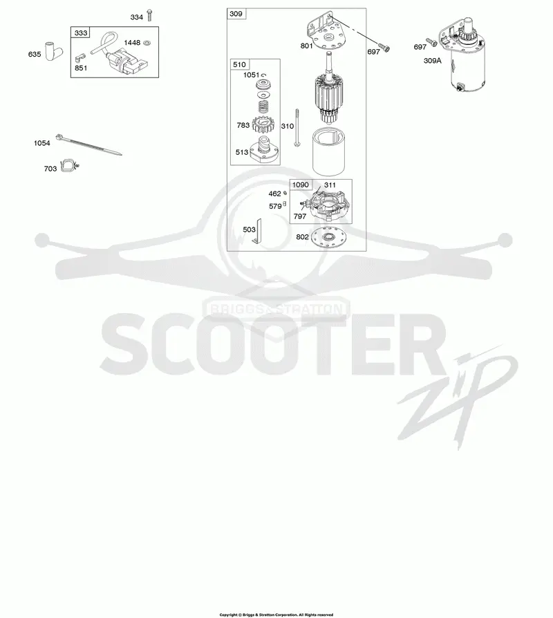 Electric Starter, Ignition