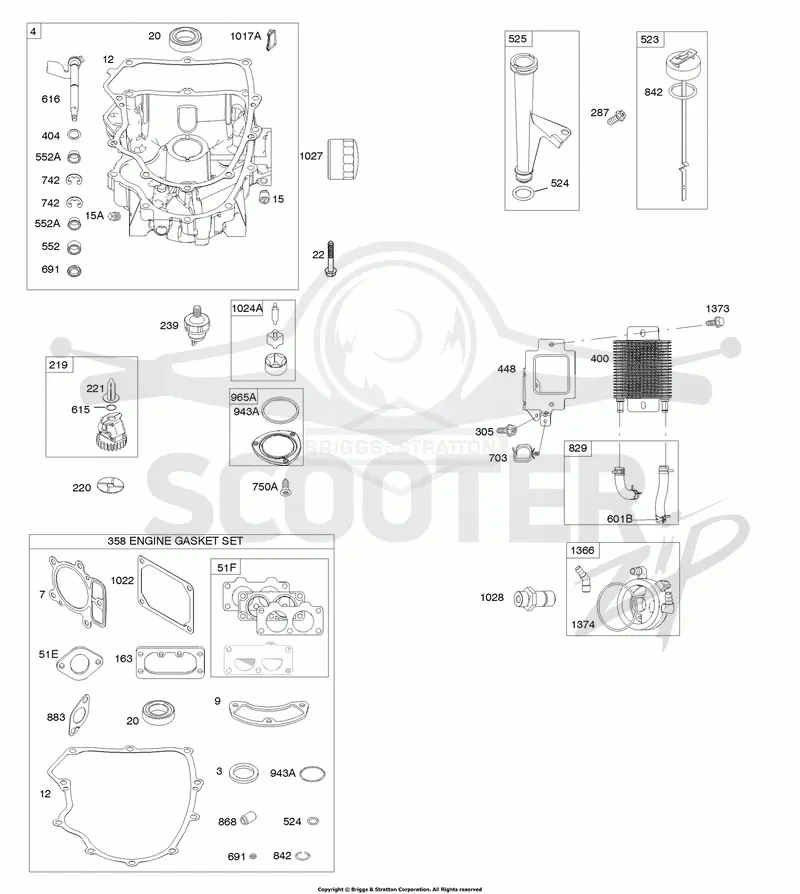 Engine Sump, Gasket Set-Engine, Lubrication