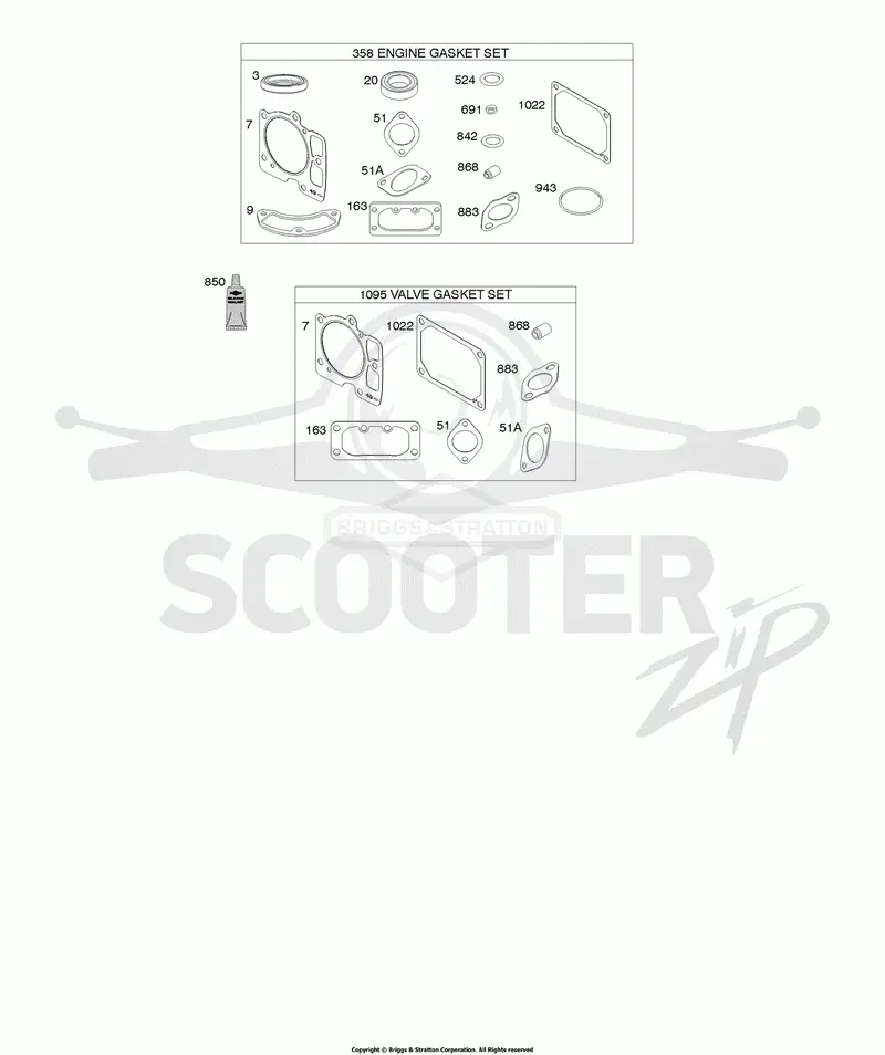 Engine Gasket Set, Valve Gasket Set