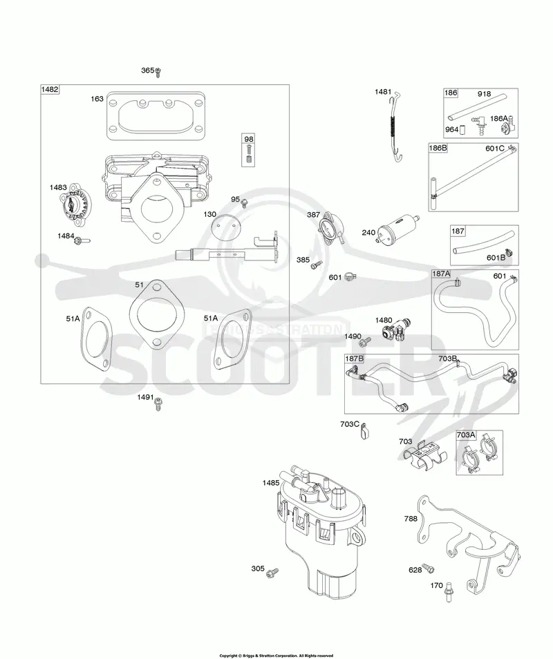Throttle Body, Fuel Supply