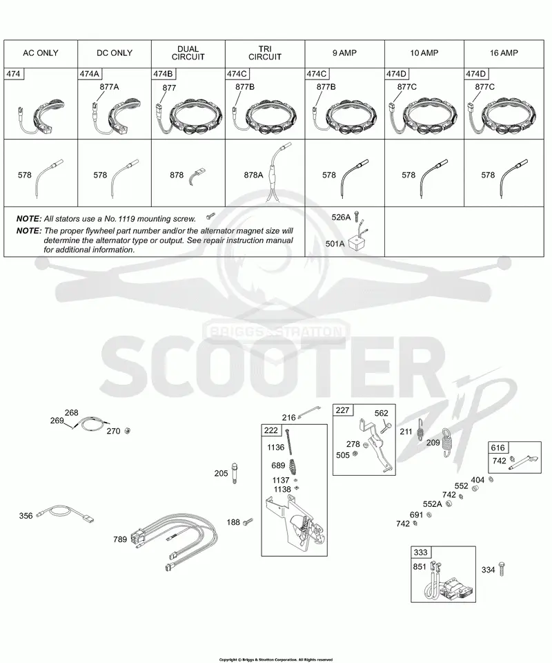 Alternator, Controls