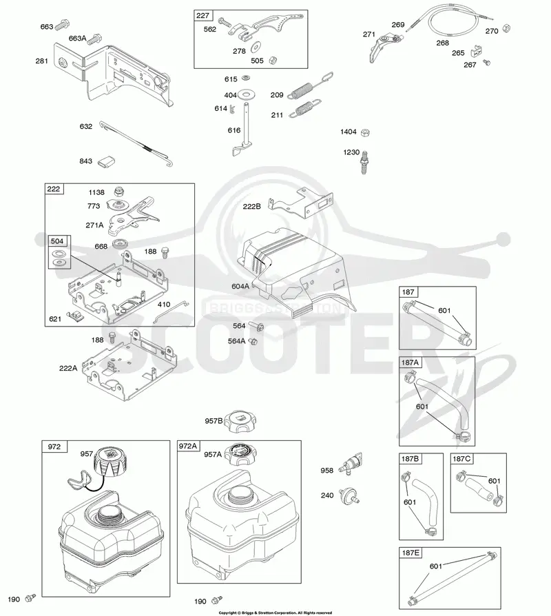 Controls, Fuel Supply, Governor Spring