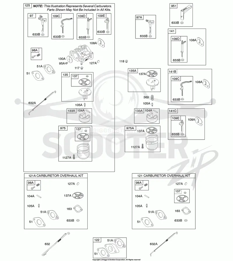Carburetor, Kit - Carburetor Overhaul