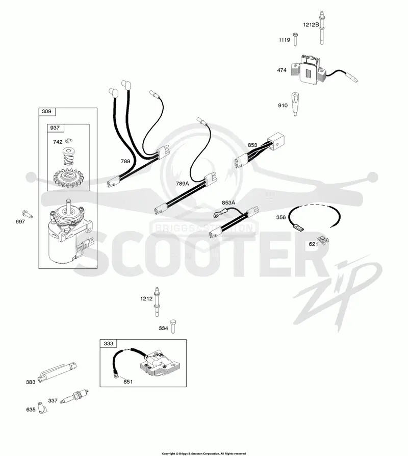 Alternator, Electric Starter, Ignition