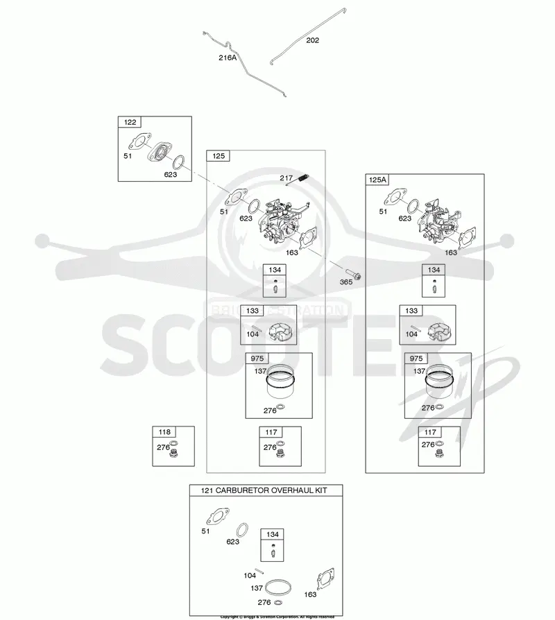 Carburetor, Carburetor Overhaul Kit