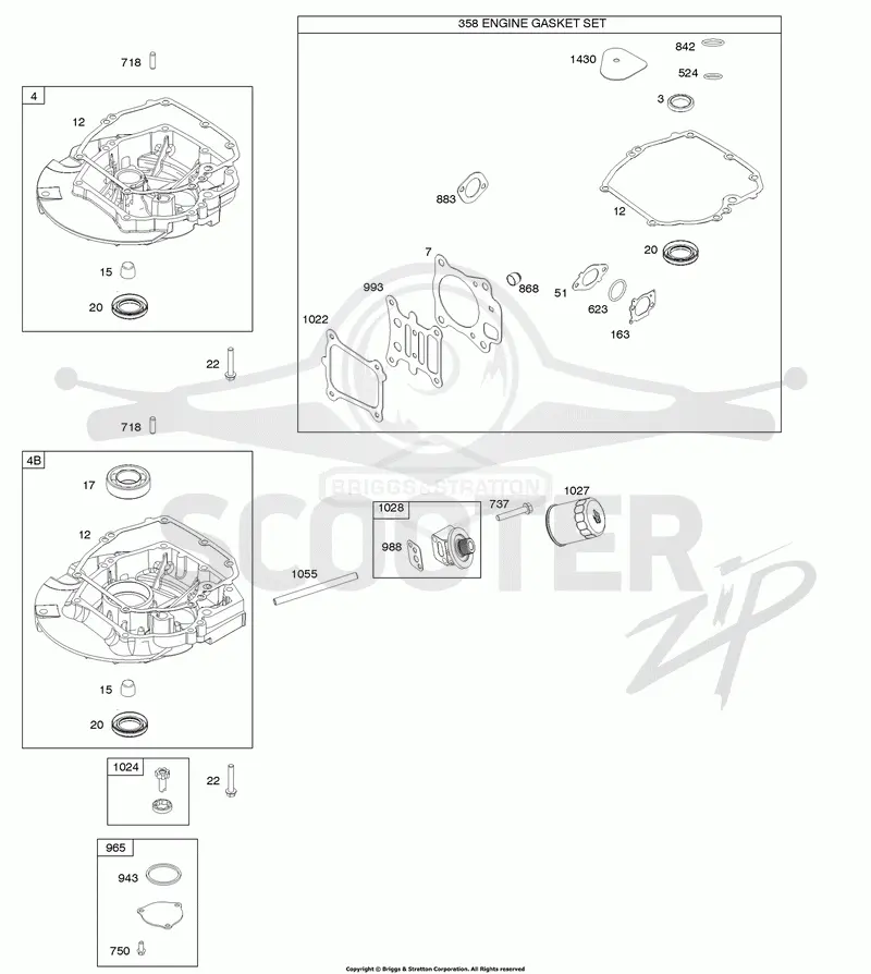 Gasket Set-Engine, Sump