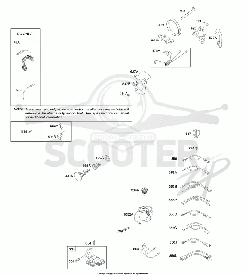 Alternator, Ignition