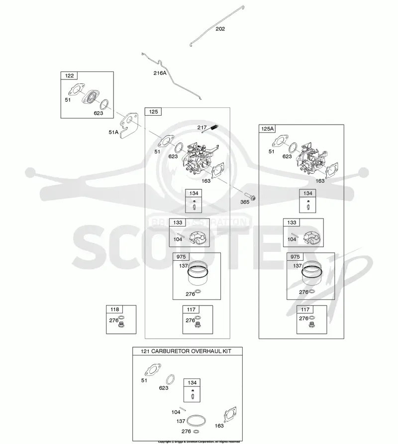 Carburetor, Carburetor Overhaul Kit