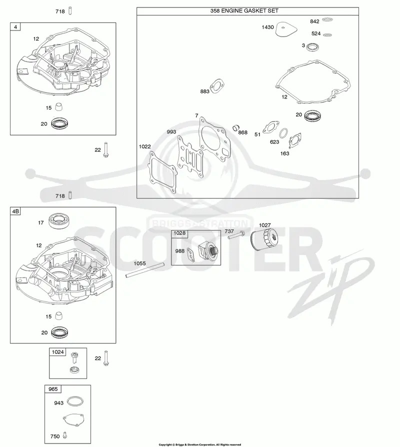 Gasket Set-Engine, Sump