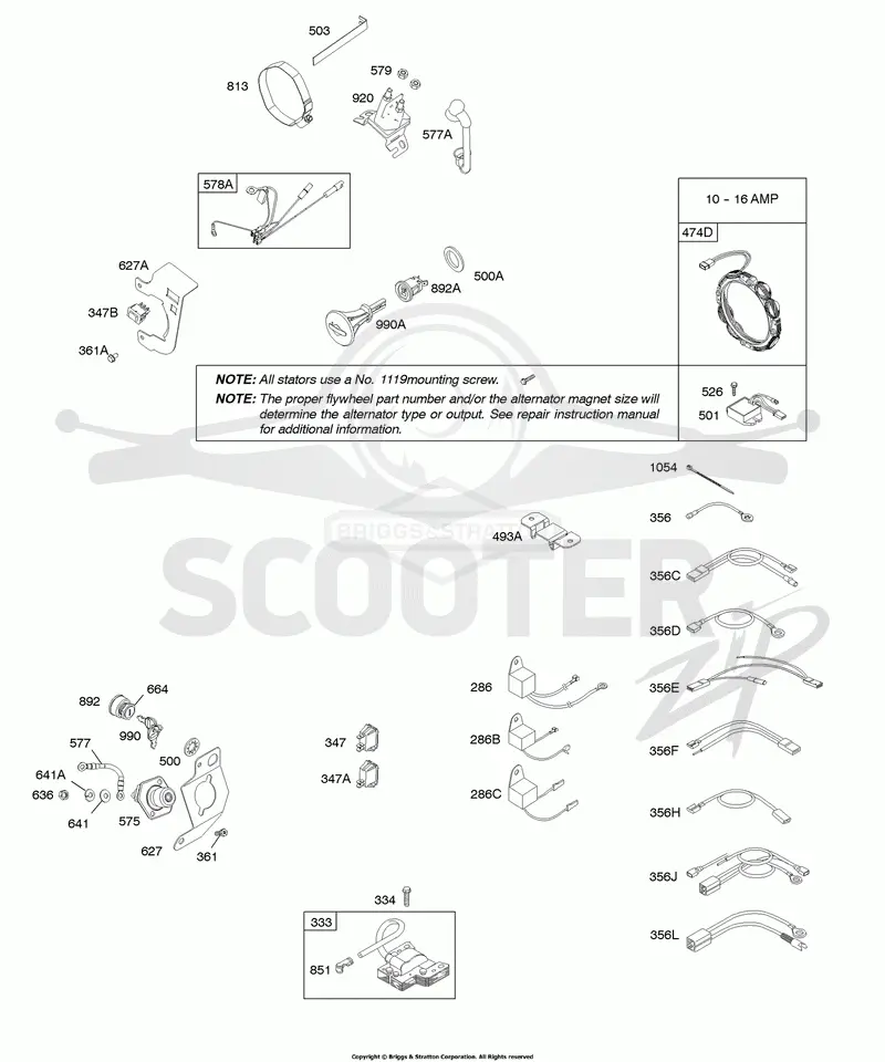 Alternator, Ignition