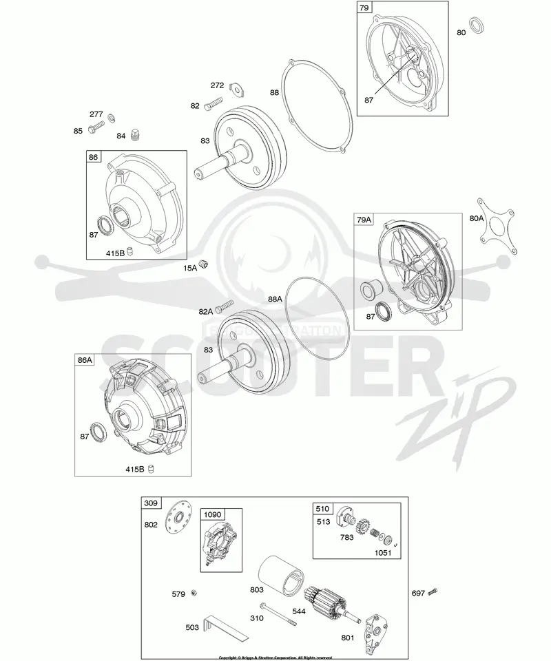 Electric Starter, Gear Reduction