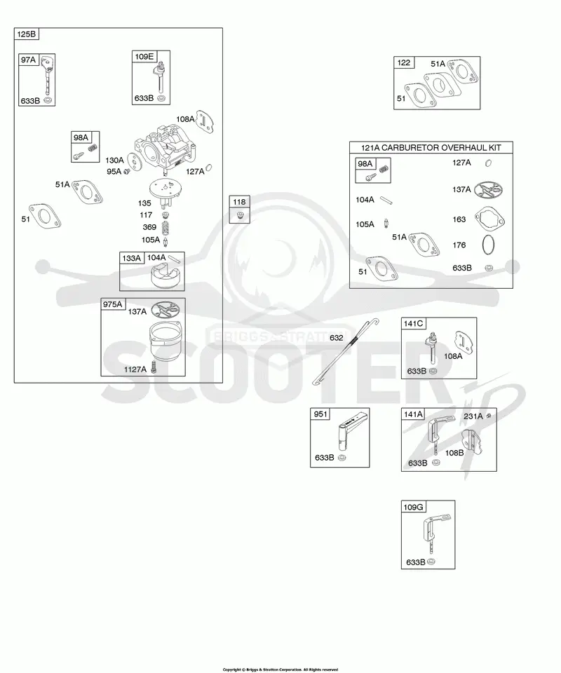 Carburetor, Kit - Carburetor Overhaul