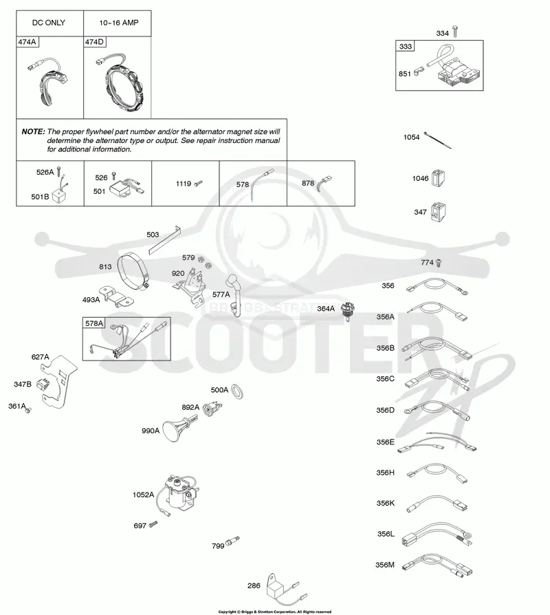 Alternator, Ignition