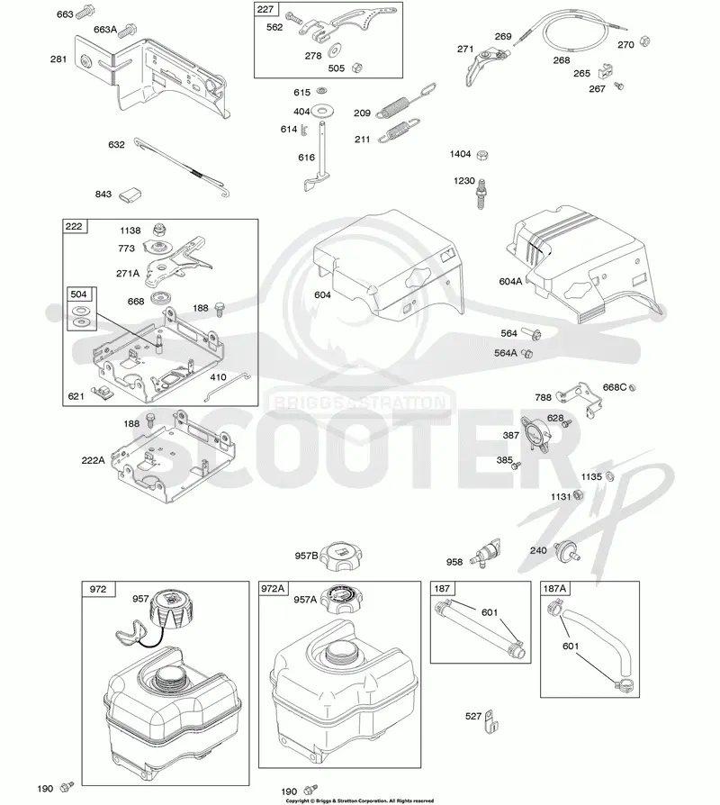 Controls, Fuel Supply, Governor Spring