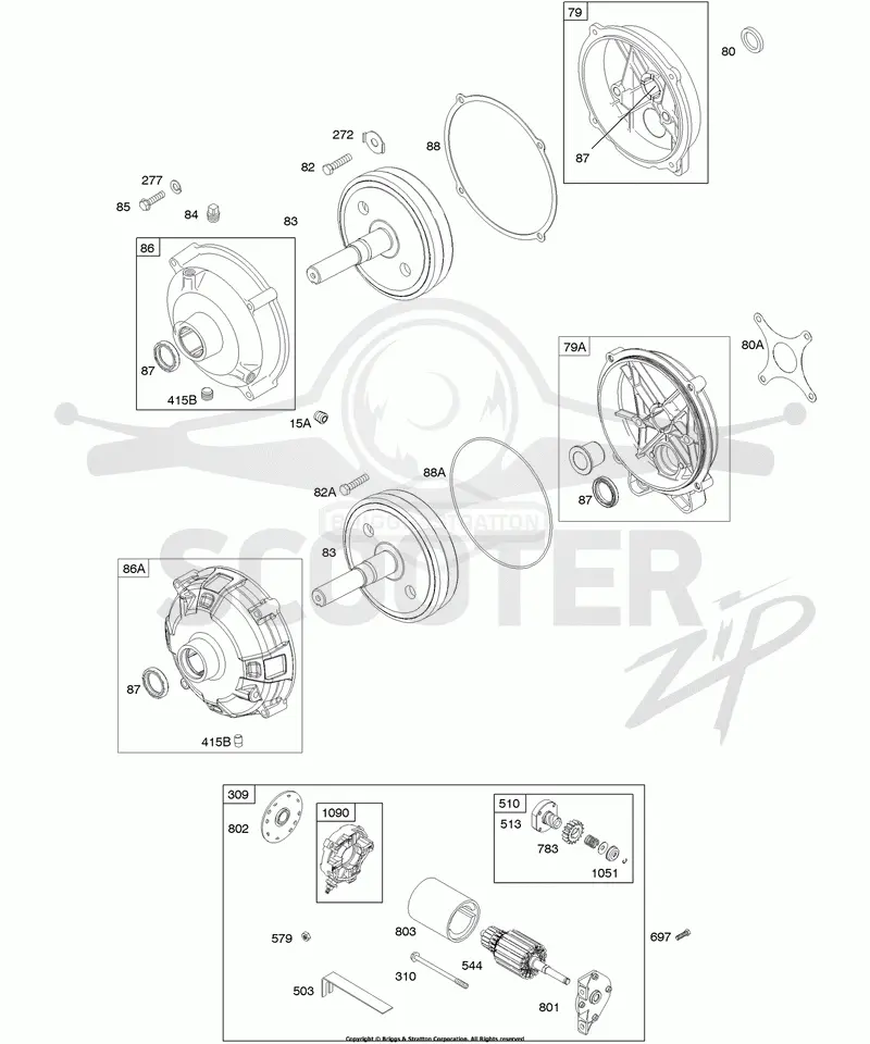 Electric Starter, Gear Reduction
