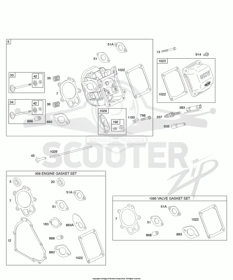 Cylinder Head, Gasket Set - Engine, Gasket Set - Valve, Valves
