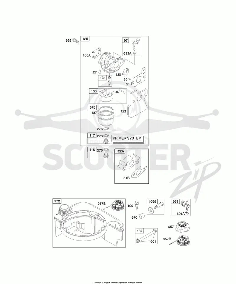 Carburetor, Fuel Supply