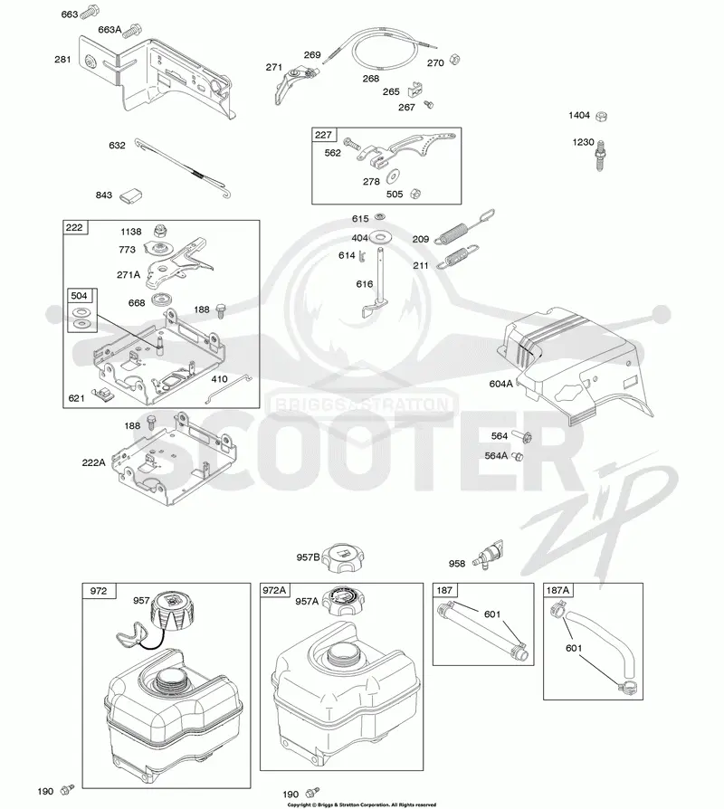 Controls, Fuel Supply, Governor Spring