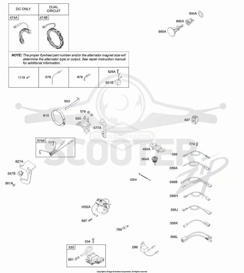 Alternator, Ignition